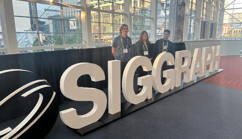SIGGRAPH conference signage